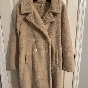 Z Supply Cream Teddy Jacket